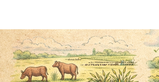 Ilustracion de descarga en humedal